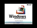 Microsoft Windows Ultimate Edition Beta 3 Startup And Shutdown Sounds