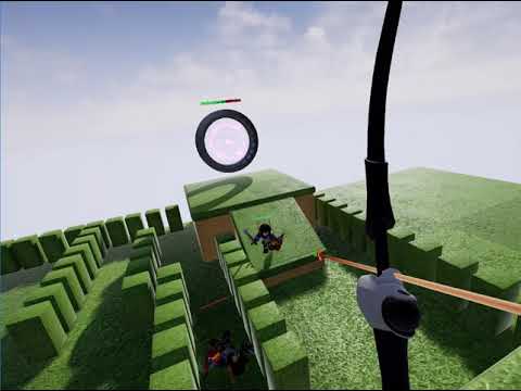 [Unreal Engine 4.21.2] VR Bow Game Demo