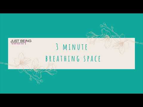 Guided Meditation | 3 minute Breathing Space with Sandy Dias Andrade