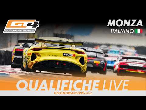 LIVE I Qualifiche I Monza I GT4 European Series 2026 (Italiano)