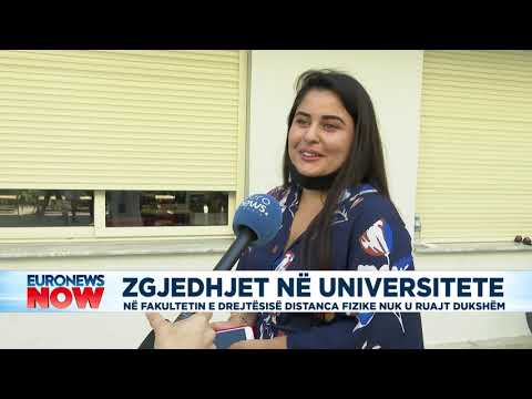 Zgjedhjet në universitete, në Fakultetin e Drejtësisë distanca fizike nuk u ruajt