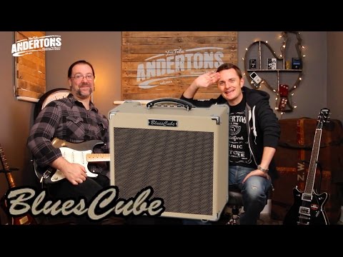 Roland Blues Cube Hot Guitar Amp Demo!