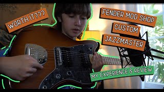 Video thumbnail for FENDER MOD SHOP IN 2022 | MY REVIEW AND EXPERIENCE | IS IT WORTH IT? | MOD SHOP CUSTOM JAZZMASTER by Sam Krones