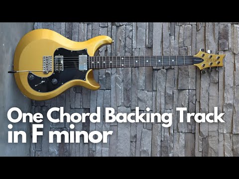 Single Chord Backing Track in F Minor