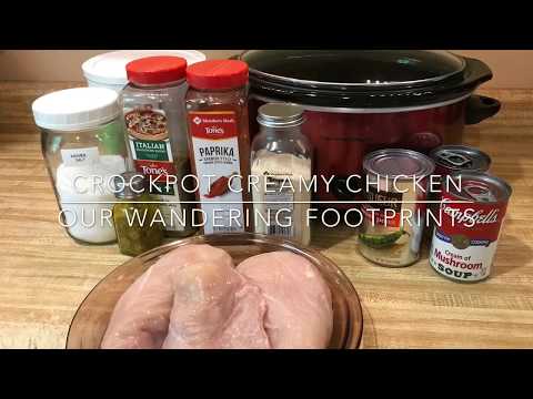 Crockpot Creamy Chicken