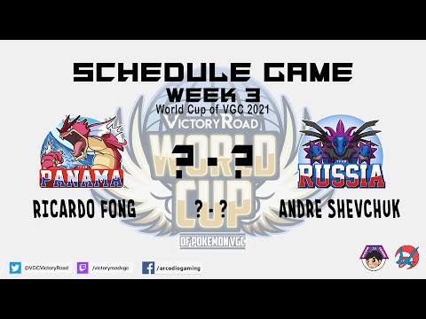 [Bình luận] VictoryRoadVGC World Cup - Ricardo Fong (Panama) vs Andre Shevchuk (Russia)
