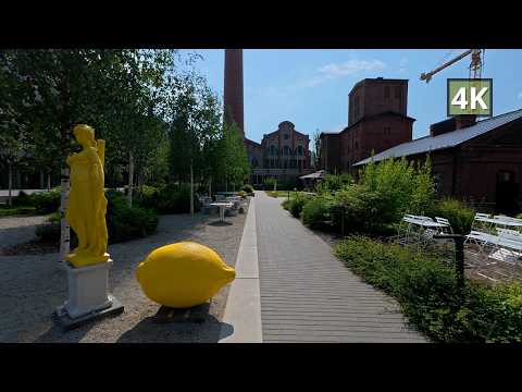 From Dust to Design: What’s Really Happening in Fuzja Łódź. Part 2. [ 4K Walking Tour]