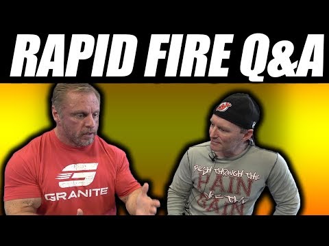 Rapid Fire Q & A | With Brad Schoenfeld PhD & John Meadows