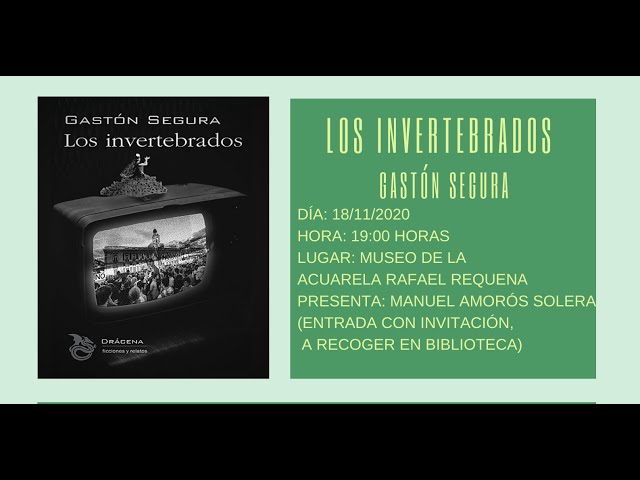 Vídeo relacionado con Los invertebrados (Ficciones y relatos nº 29)
