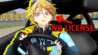 VTUBER WITH NO LICENSE LEARNS HOW TO DRIVE 【NIJISANJI EN | Yu Q. Wilson】