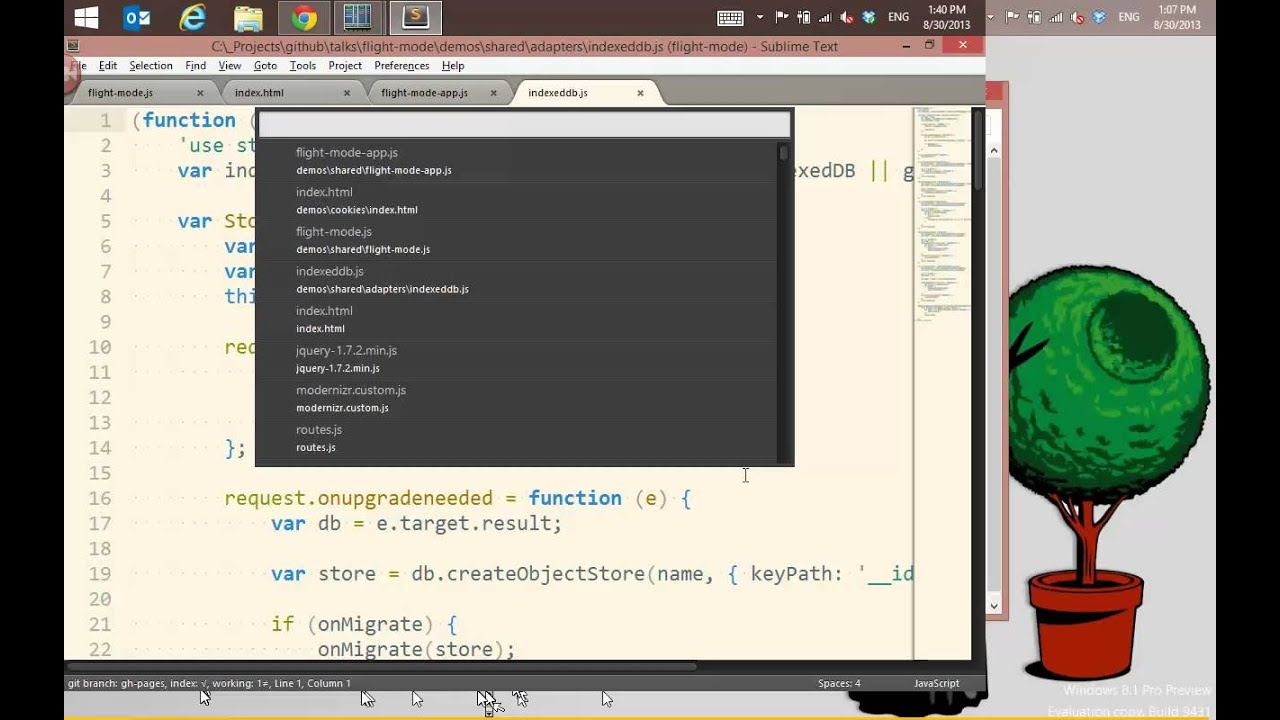 Flight Mode - taking your web applications offline