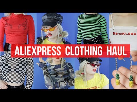 👛👠TRENDY CLOTHING FOR UNDER $10? 🎁 ALIEXPRESS HAUL  🎁 L.LAVENDER