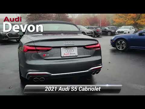 Used 2021 Audi S5 Cabriolet Prestige, Devon, PA S5R0701A