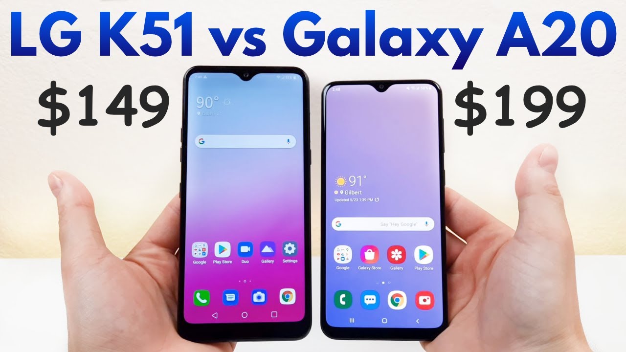 LG K51 vs Samsung Galaxy A20 - Who Will Win?