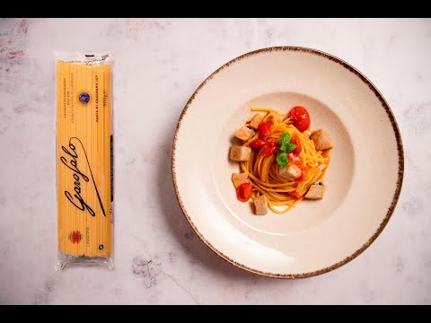 🔥 Espaguetis con Atún y Tomate 🍅 | ¡Delicioso y Rápido! | ¡Cocina en Minutos!