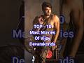 Top 10 Mast Movies Of Vijay Devarakonda Vijay Devarakonda Viral Shorts Vijaydevarakonda
