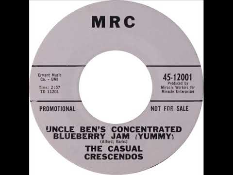 Casual Crescendos - Uncle Ben's Concentrated Blueberry Jam (Yummy) (MRC 12001) 1963