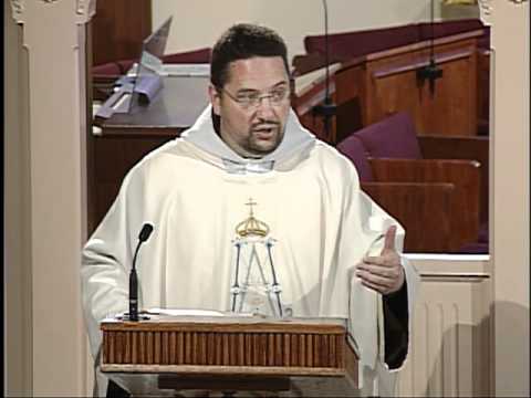 Homilia 2012-06-23 - el P Anthony Mary MFVA - Misa votiva de la Santisima Virgen Maria