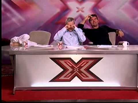 X Factor Audition - Penelope - Sharon Osbourne and Louis Walsh Can't Stop Laughing