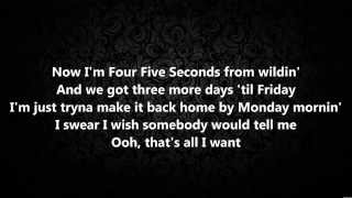 Four Five Seconds - Rihanna and Kanye West, with Paul McCartney (The Johnsons Cover) Lyrics HD NEW
