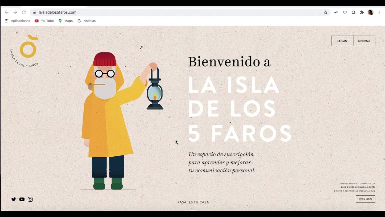 Explicación La Isla de los 5 Faros