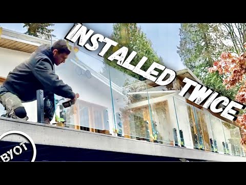 How To Install A Glass Deck Railing SOLO