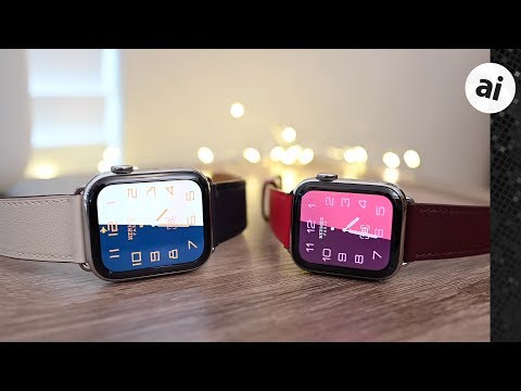 hermes apple watch pink