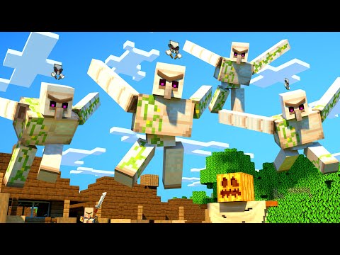 Villager Vs Pillager Part 16 [Pumpkin Village] Minecraft Animation
