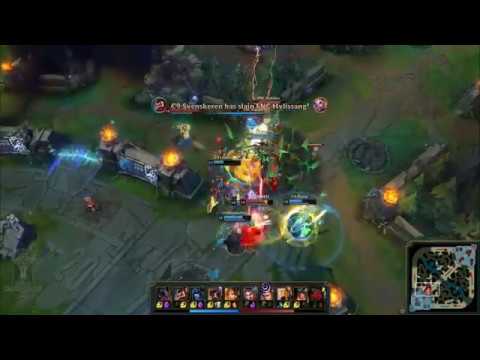 Azir Caps Quadrakill | C9 vs FNC | League of Legends Worlds 2018 Game 2