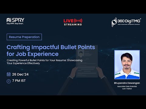 Resume Building 15th February 360DigiTMG