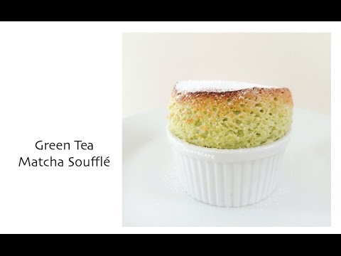 How to make Green Tea Matcha Soufflé | 绿茶蛋奶酥