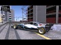 Mercedes-AMG F1 W09 EQ Power 2018 para GTA San Andreas vídeo 1