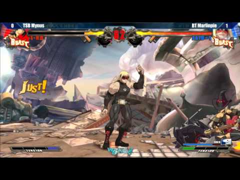 Winter Brawl 9 - GGXRD - Top 8 - TSB Mynus (I-No) vs BT MarlinPie (Zato-1)