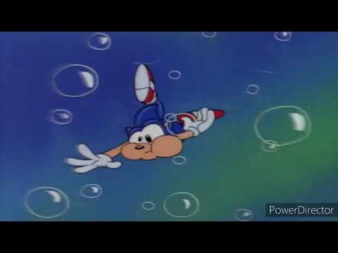 the adventures of sonic the hedgehog underwater scene