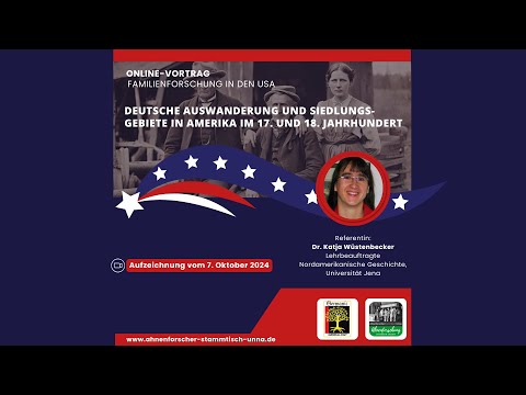 Früheste Einwanderer (1607–1664)