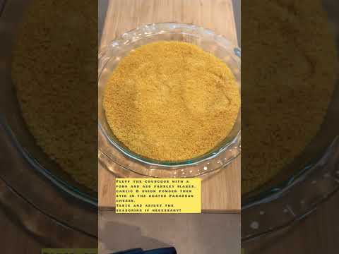 Savory Couscous Made Simple: A Quick and Easy Recipe! #shortvideo #food #shorts #healthy