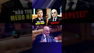 O CLIMA PEGOU FOGO ENTRE ALEXANDRE DE MORAES E ANDRÉ MENDONÇA #shorts