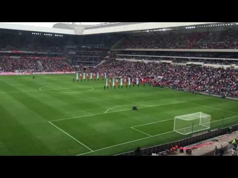 Opkomst PSV - Feyenoord 18-09-2016 0-1