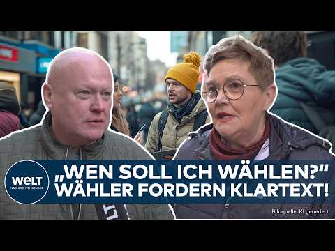 SCHOLZ VS. MERZ: Unentschlossen? Diese Fragen bewegen Deutschland vor der Wahl