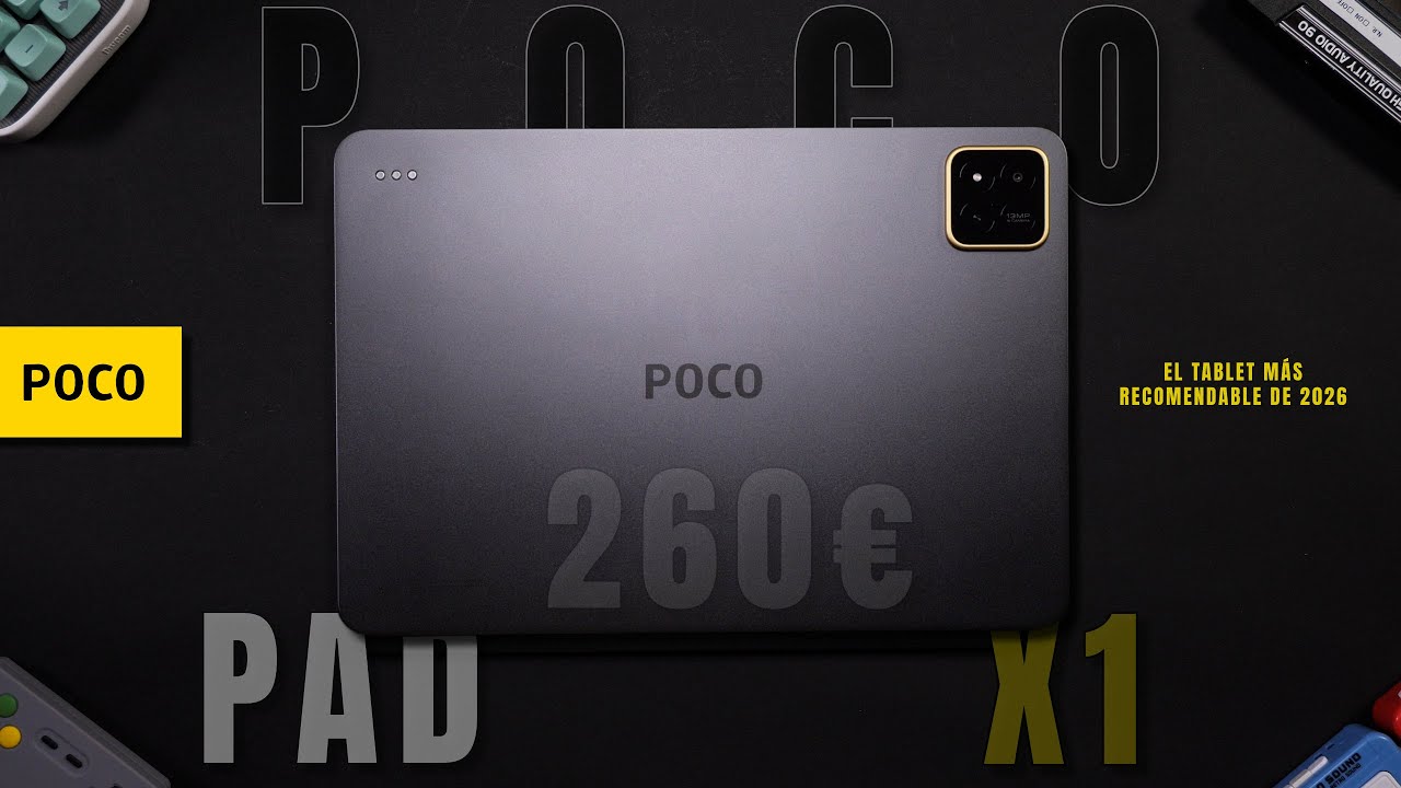 POCO PAD X1 📱 El TABLET más recomendable de 2026 cuesta -300€ | Review