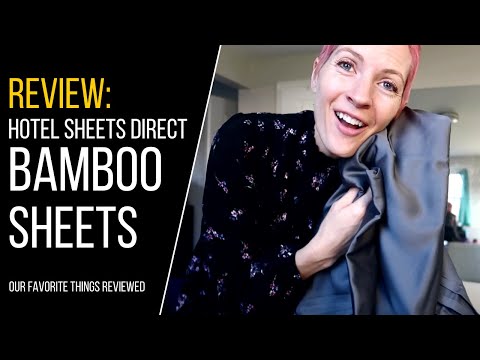 Hotel Sheets Direct 100% Bamboo Sheets Review | 2022 Best Bed Sheets on Amazon