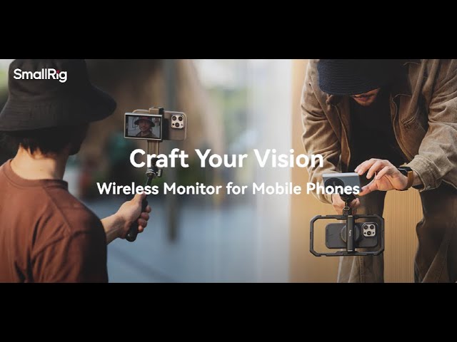 Vidéo SMALLRIG 4850B WIRELESS VIDEO MONITOR FOR PHONE