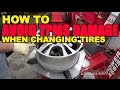 How To Avoid TPMS Damage When Changing Tires