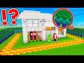 The LARGEST Security House With ZOMBIE DEFENSE in Minecraft - Maizen JJ and Mikey BUILD CHALLENGE