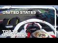 Race Start Drama And The Top 10 Onboards | 2023 United States Grand Prix | Qatar Airways