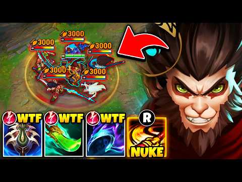 Wukong but I stack lethality and one shot your entire team (NUCLEAR CYCLONE)