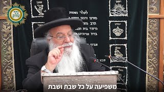 שבת בראשית משפיע על כל השנה