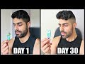 i chewed a pack of gum everyday for 30 days | JAWLINE EXERCISE