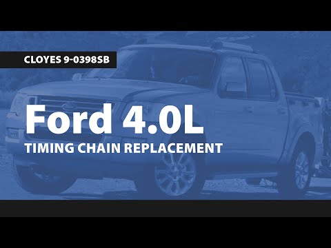 Ford 4.0L Timing Chain Replacement, Cloyes 9-0398SB