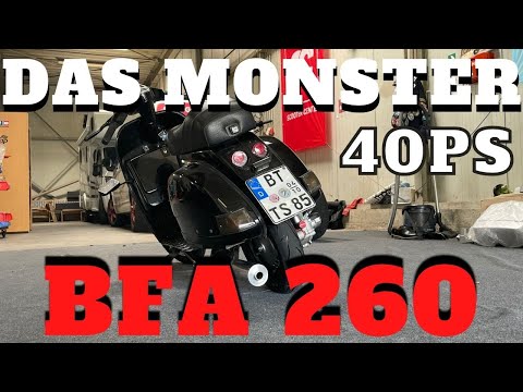 DAS 260 BFA MONSTER - WAS DRÜCKT ER AUF DEM PRÜFSTAND